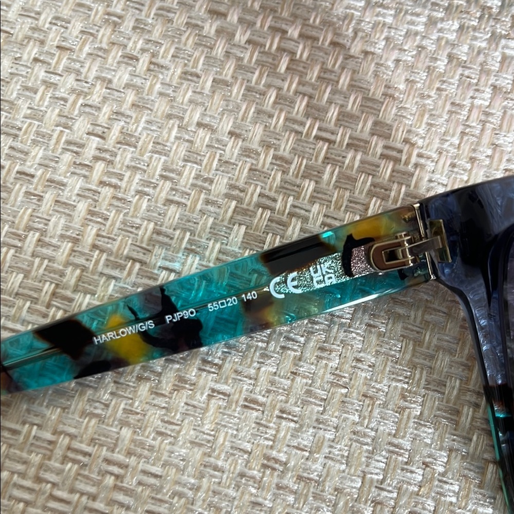 Kate Spade Blue Rectangular Sunglasses - Picture 5 of 6